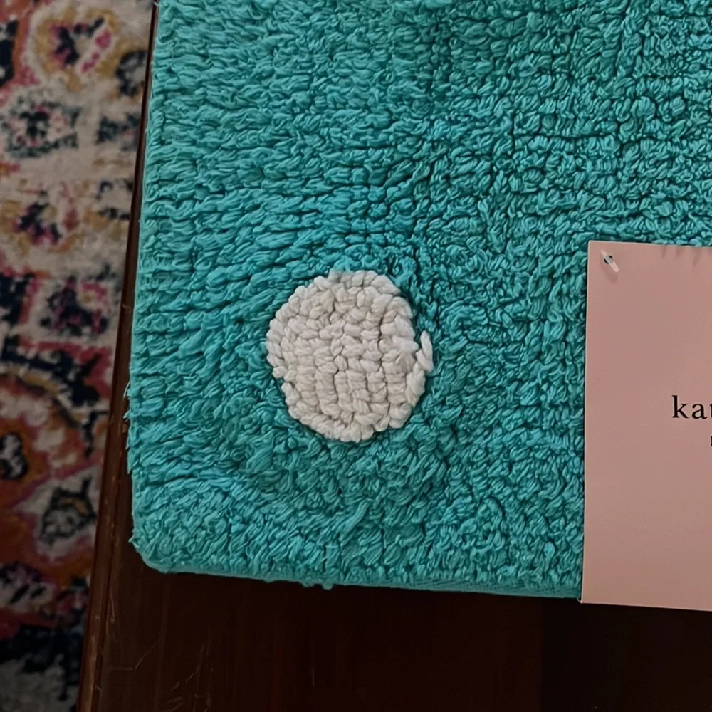 Kate Spade  bath mat size 17 X 24 inches NEW !Firm Price!